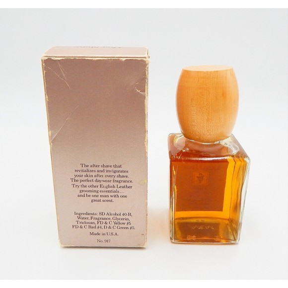 English Leather A Man's After Shave Splash 8 oz Large Bottle Box By MEM Company - Picture 3 of 10